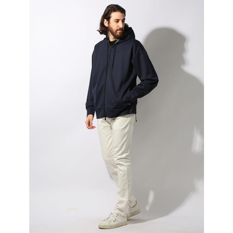 LARDINI（ラルディーニ） コットンジャージー 無地 フルジップ