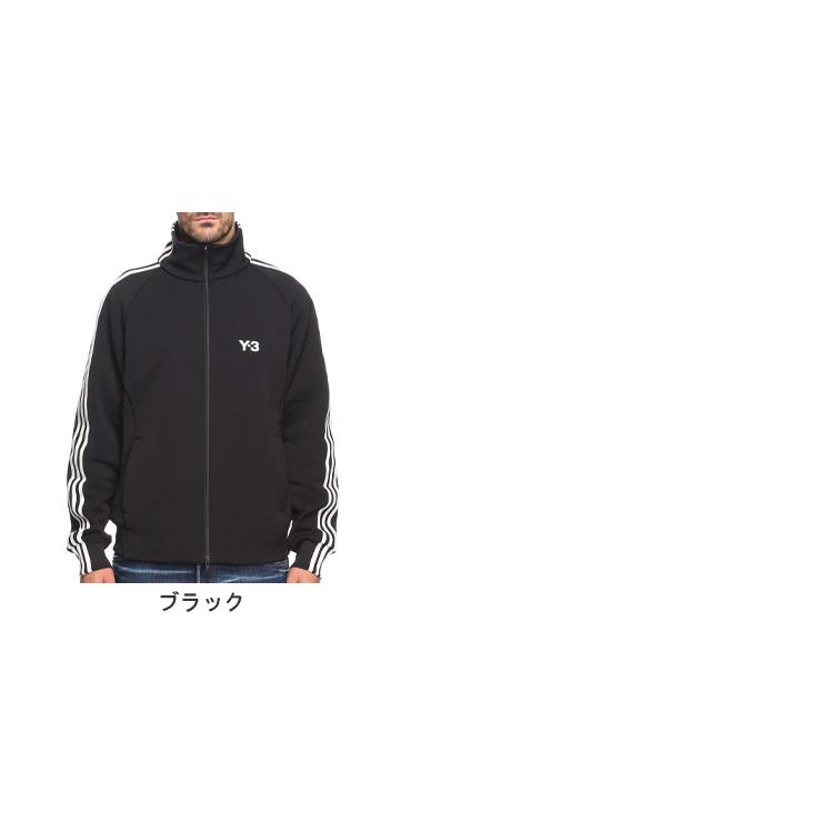 Y-3 (ワイスリー) 胸ロゴ ダブルジップ トラックジャケット 3-STRIPES