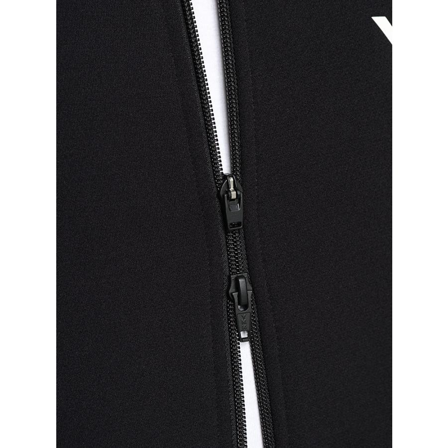 Y-3 (ワイスリー) 胸ロゴ ダブルジップ トラックジャケット 3-STRIPES