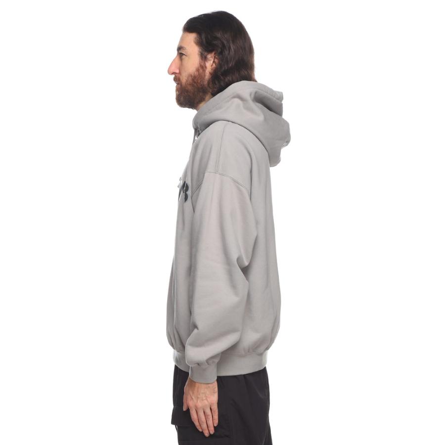 Y-3 ワイスリー 裏起毛 胸ロゴ フルジップ パーカー メンズ LOGO ZIP