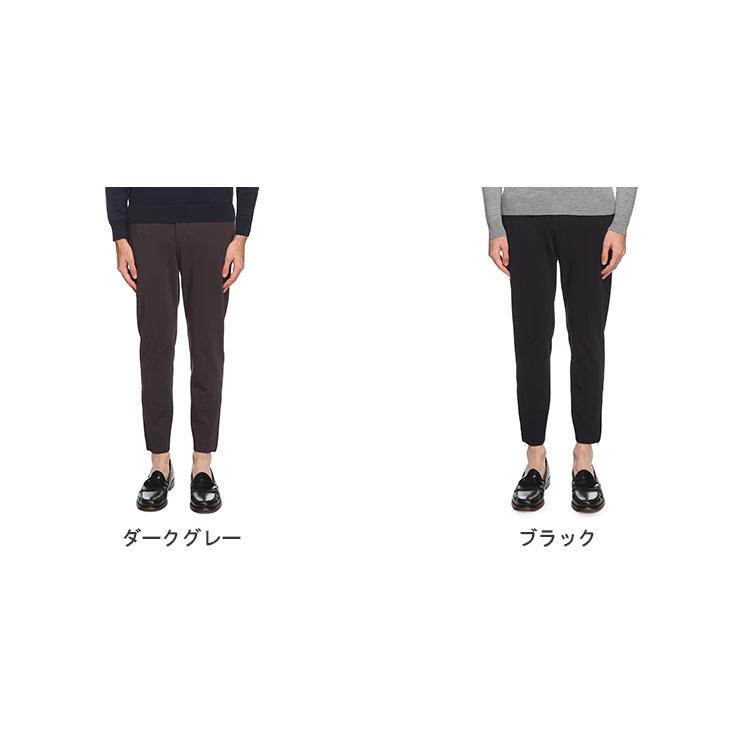 PT TORINO ストレッチジャージーパンツ　ブラック　48 PT TORINO (ピーティートリノ) ストレッチ ナイロン 裾
