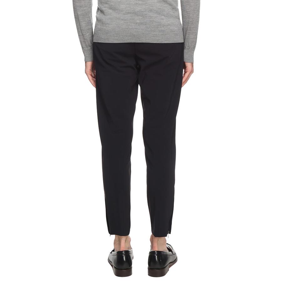 PT TORINO ストレッチジャージーパンツ　ブラック　48 PT TORINO (ピーティートリノ) ストレッチ ナイロン 裾