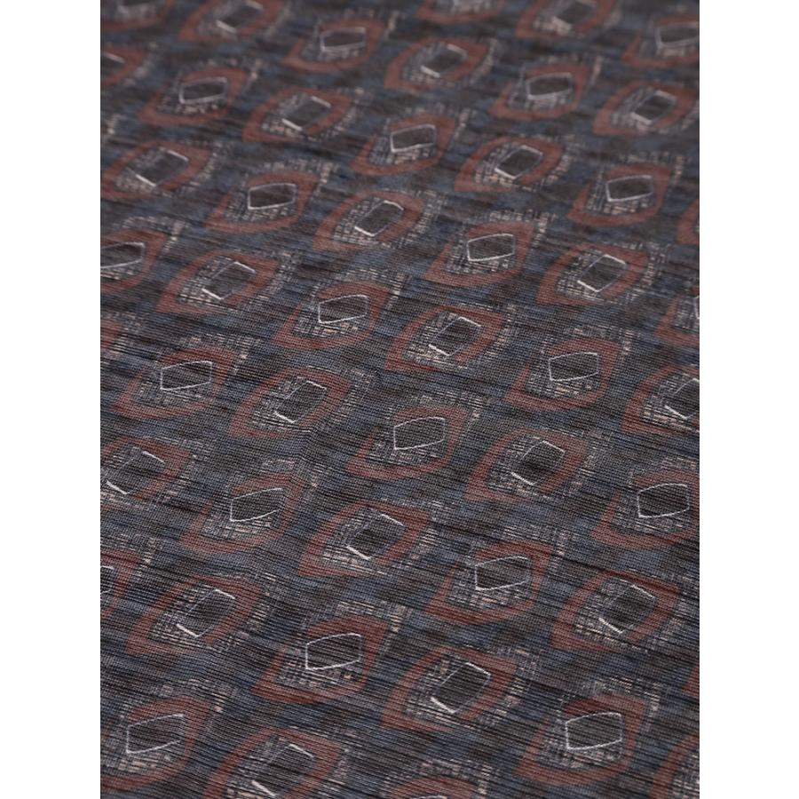 LARDINI（ラルディーニ） スカーフ メンズ シルク混 総柄 LDFOU763163