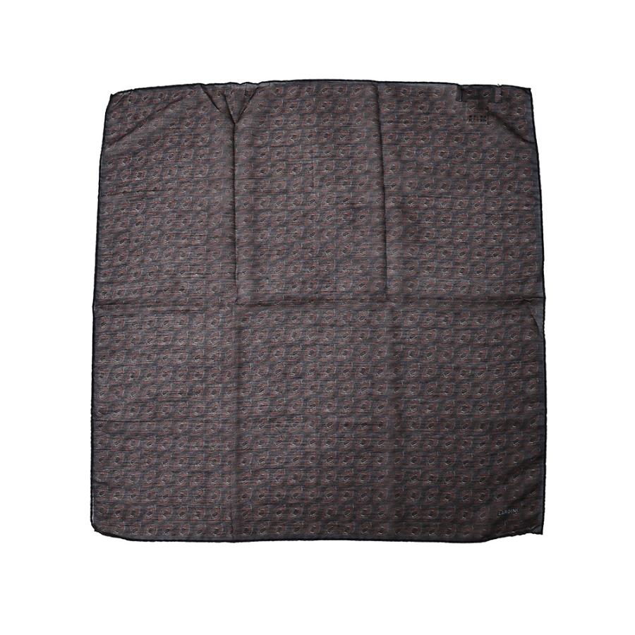 LARDINI（ラルディーニ） スカーフ メンズ シルク混 総柄 LDFOU763163