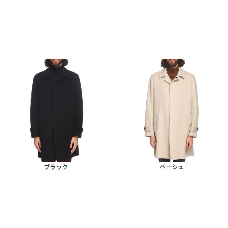 LARDINI (ラルディーニ) ウール ステンカラー コート メンズ