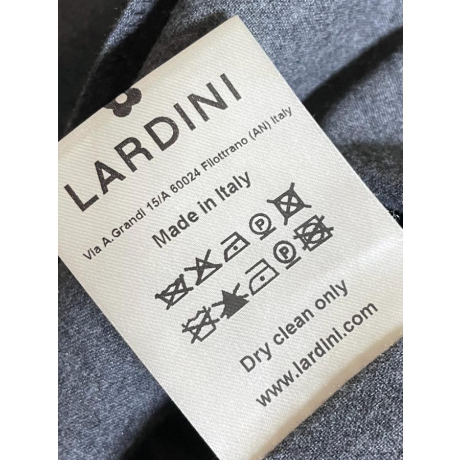 ラルディーニ LARDINI ストレッチ フランネル 無地 2つボタン シングル ノータック スーツ LD149EE63701P メンズの画像