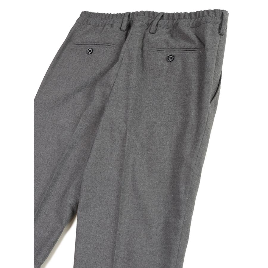 ラルディーニ LARDINI ストレッチ フランネル 無地 2つボタン シングル ノータック スーツ LD149EE63701P メンズの画像