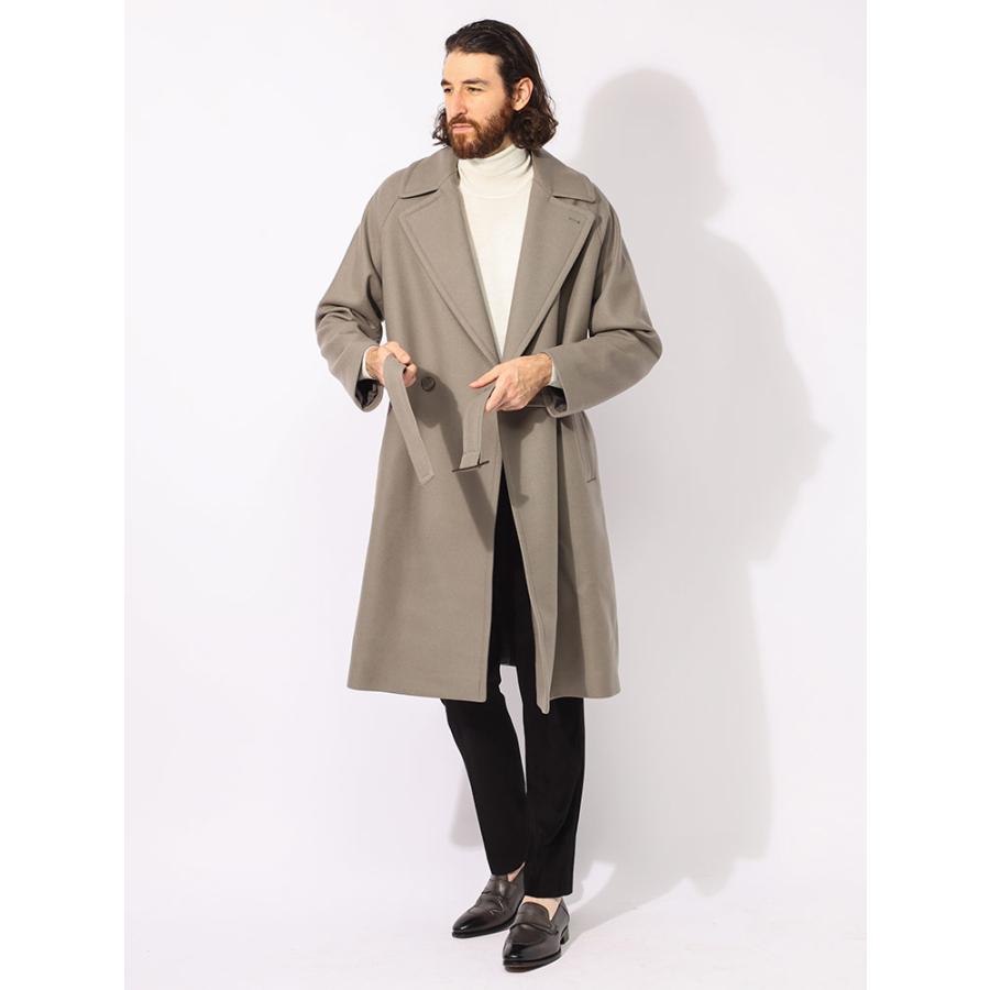 HEVO（イーヴォ） ウエストベルト ダブル コート BRINDISI