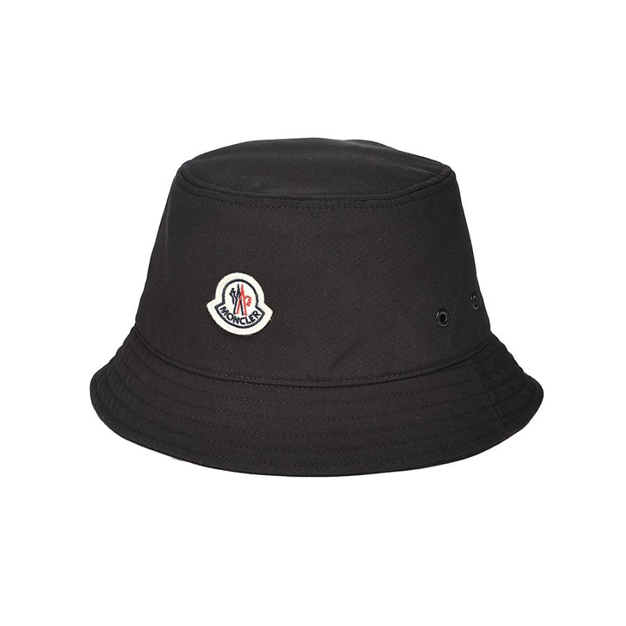 モンクレール MONCLER キャンバス素材 ロゴワッペン バケットハット MONCLER モンクレール バケットハット レディース メンズ