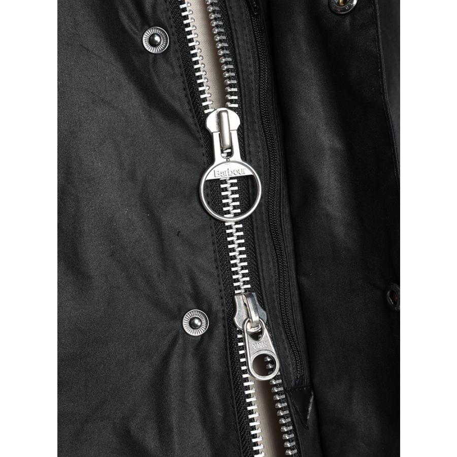 Barbour バブアー BARBOUR ワックスコットン フルジップ ブルゾン