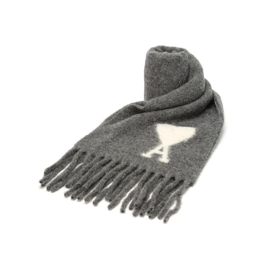 AMI Alexandre Mattiussi アミパリス AMI PARIS ロゴ フリンジ ロング