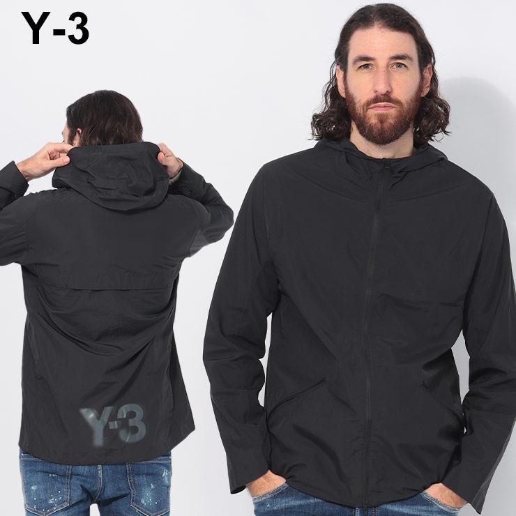 Y-3 (ワイスリー) 撥水 リフレクターロゴランニングジャケット メンズ Y-3 ワイスリー 撥水 リフレクターロゴ ランニングジャケット