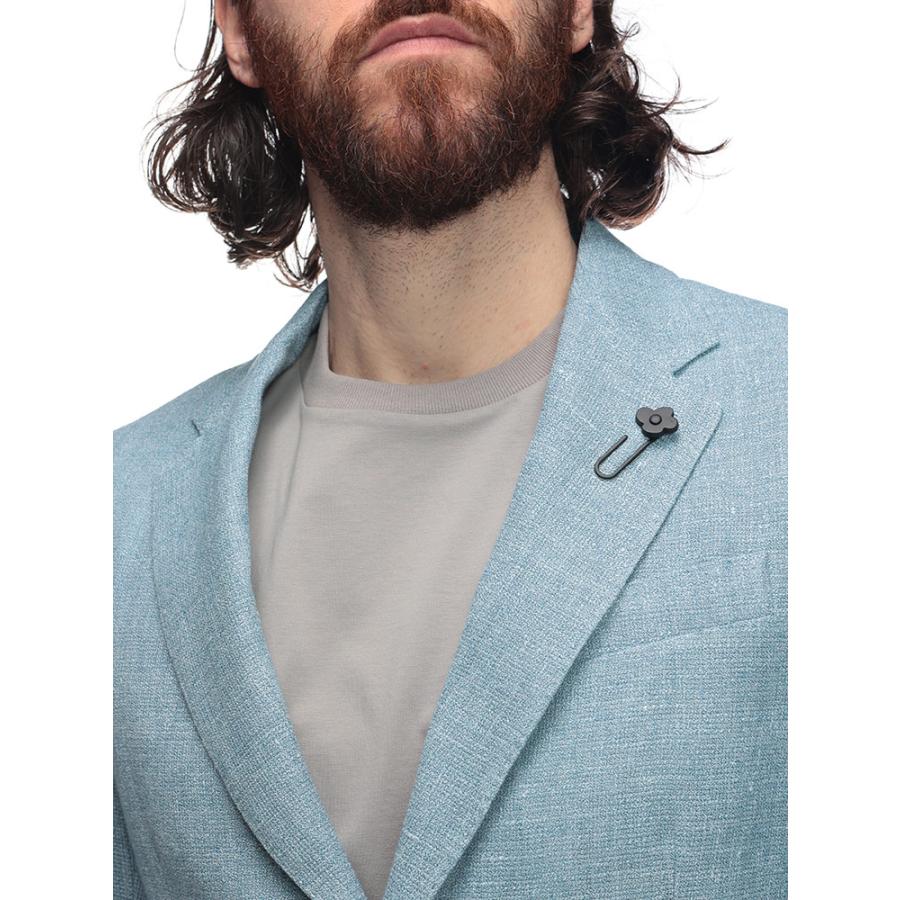 LARDINI（ラルディーニ） ジャケット メンズ ウールリネン シングル