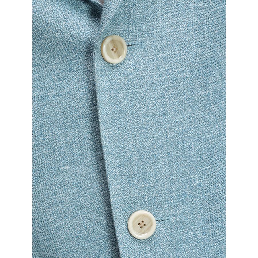 ラルディーニ LARDINI カジュアルジャケット メンズ ウールリネン シングル LD6202QIF64519の画像