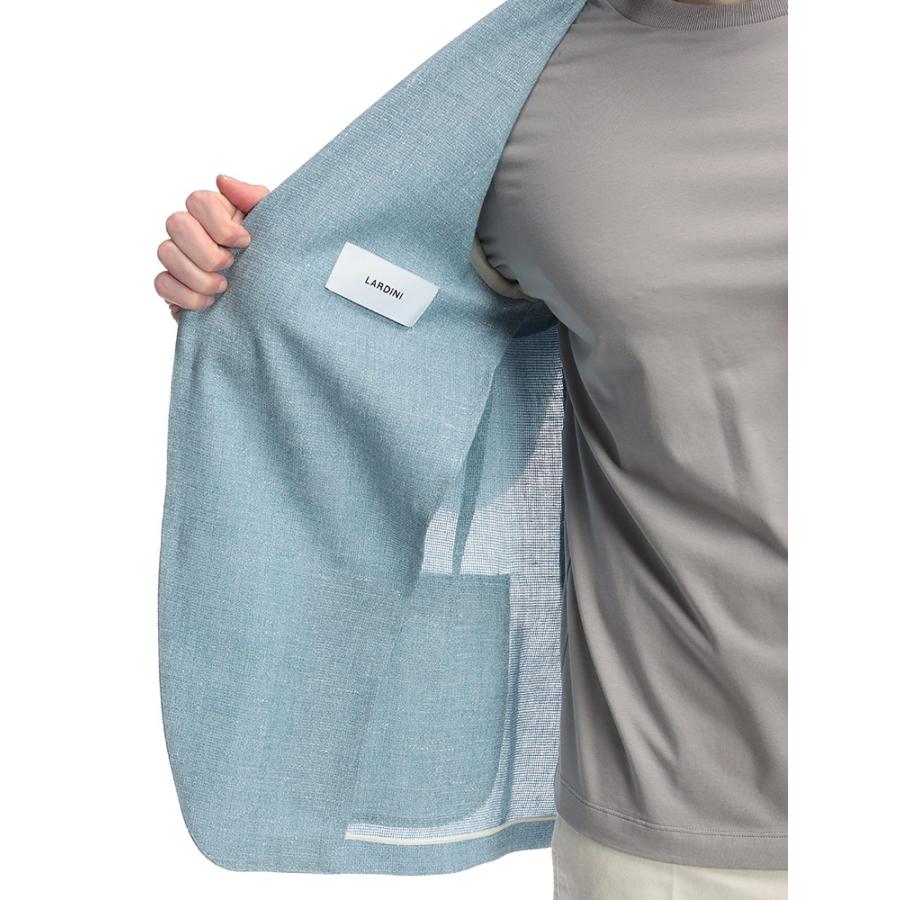 LARDINI（ラルディーニ） ジャケット メンズ ウールリネン シングル