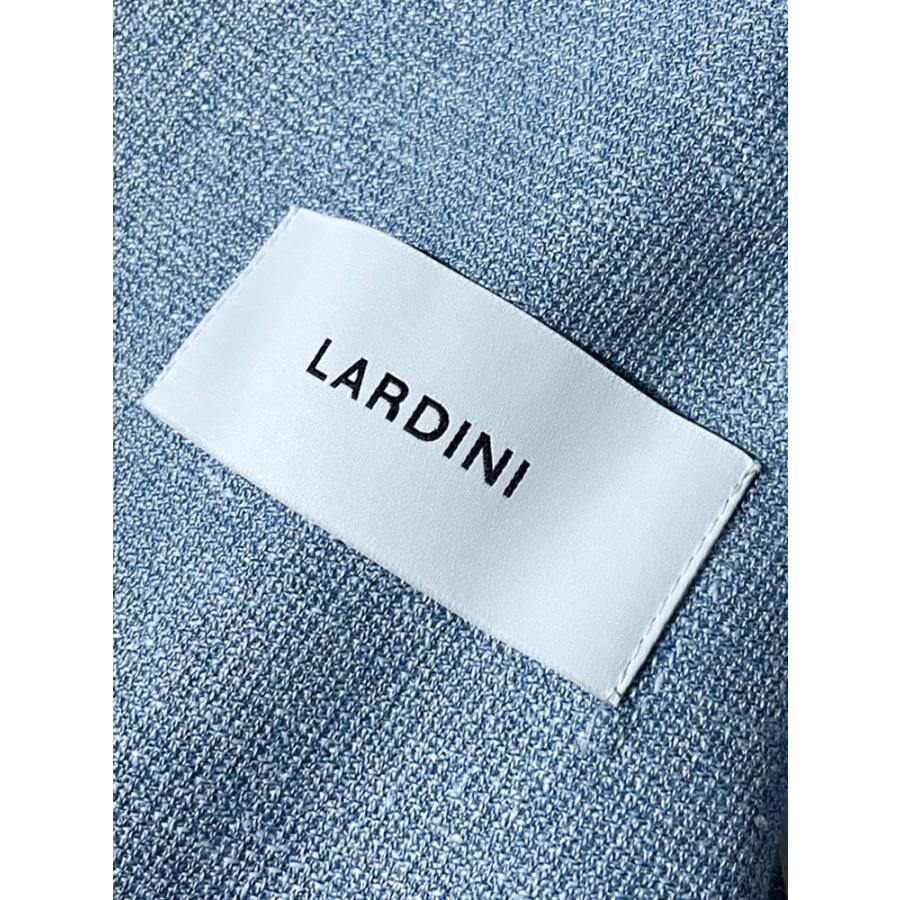 LARDINI（ラルディーニ） ジャケット メンズ ウールリネン シングル