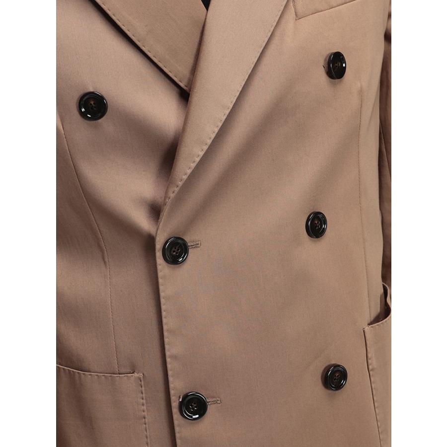 ラルディーニ LARDINI カジュアルジャケット メンズ セットアップ対応 コットンサテン ストレッチ ダブル LD6203QIF64402の画像