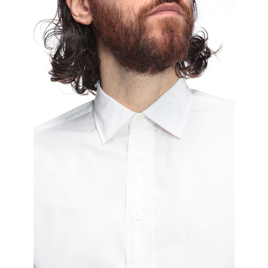 LARDINI（ラルディーニ） 長袖 ドレスシャツ メンズ 綿100％ 無地