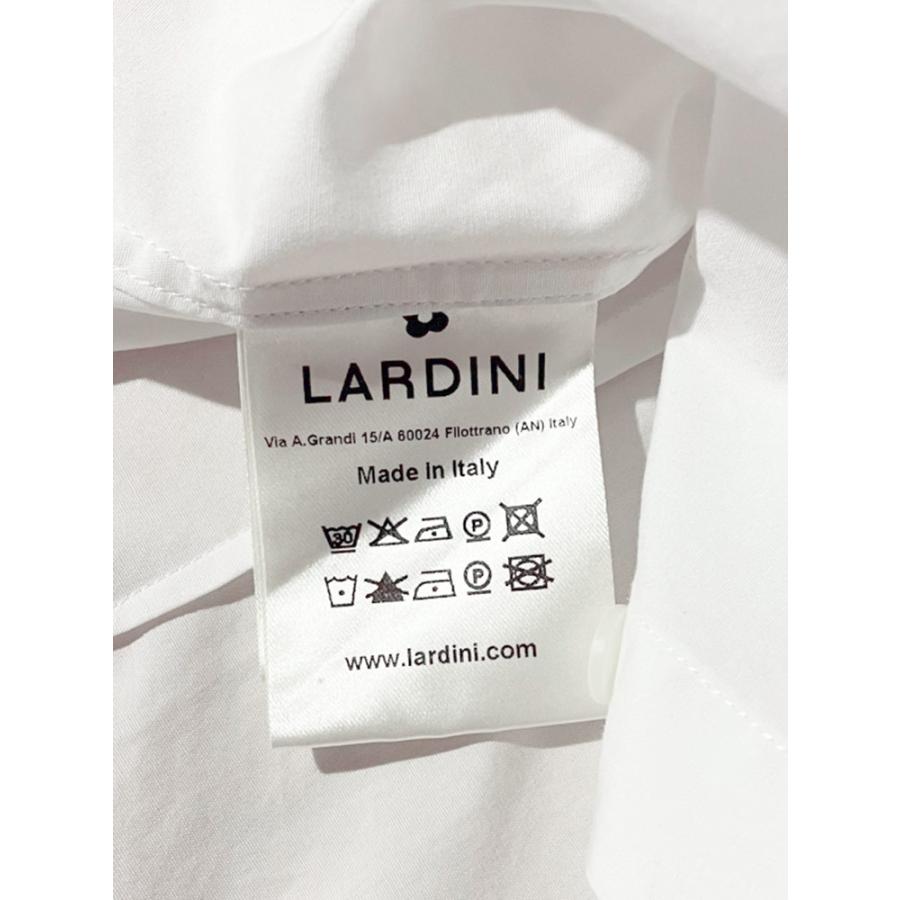 LARDINI（ラルディーニ） 長袖 ドレスシャツ メンズ 綿100％ 無地