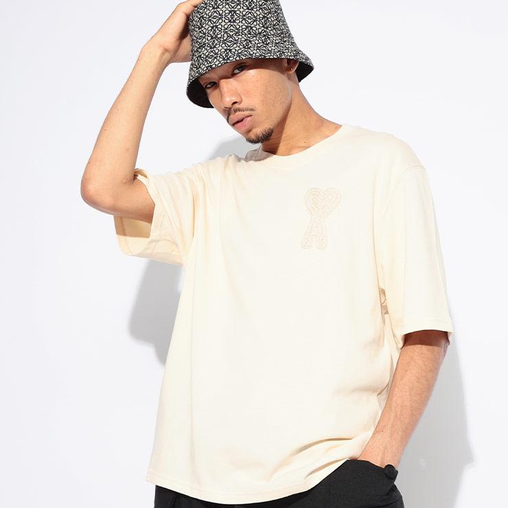 AMI Alexandre Mattiussi アミパリス AMI PARIS 半袖 Tシャツ メンズ