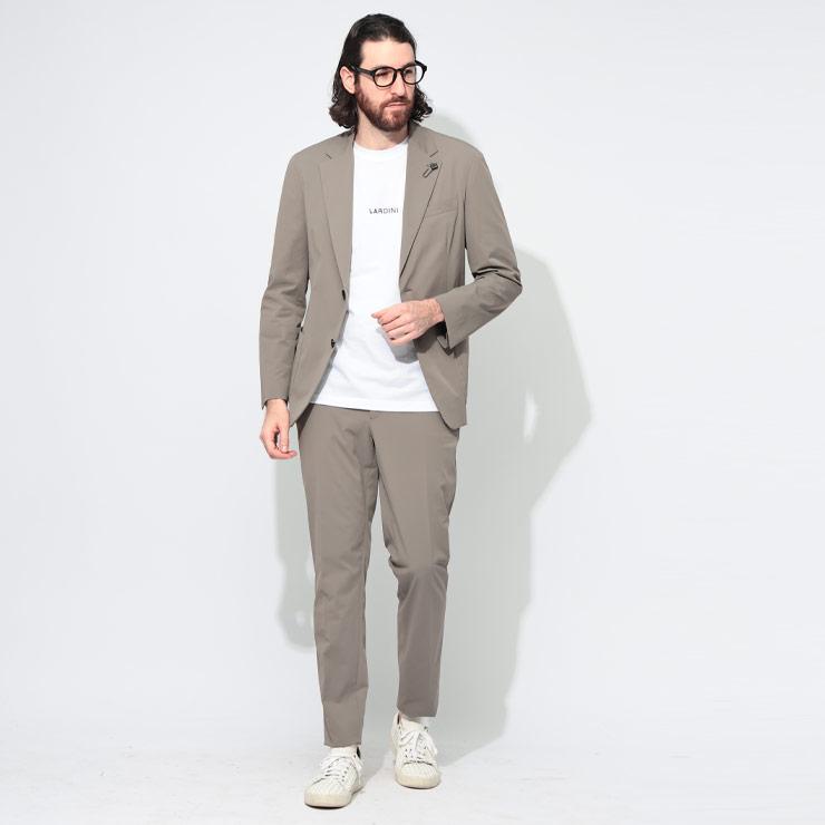 LARDINI ラルディーニ セットアップスーツ メンズ ストレッチ LARDINI ラルディーニ セットアップスーツ メンズ ストレッチ