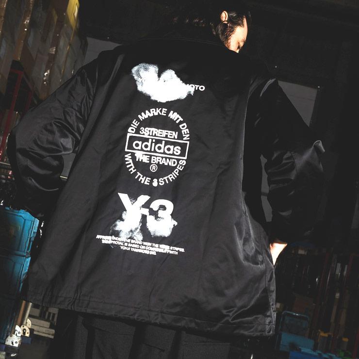 Y-3 ワイスリー U グラフィック コーチ ジャケット GRAPHIC Y3JW4626
