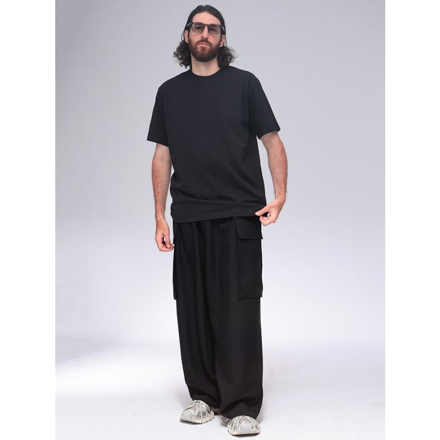 Y-3 ワイスリー メンズ U グラフィック プリント クルーネック 半袖 T