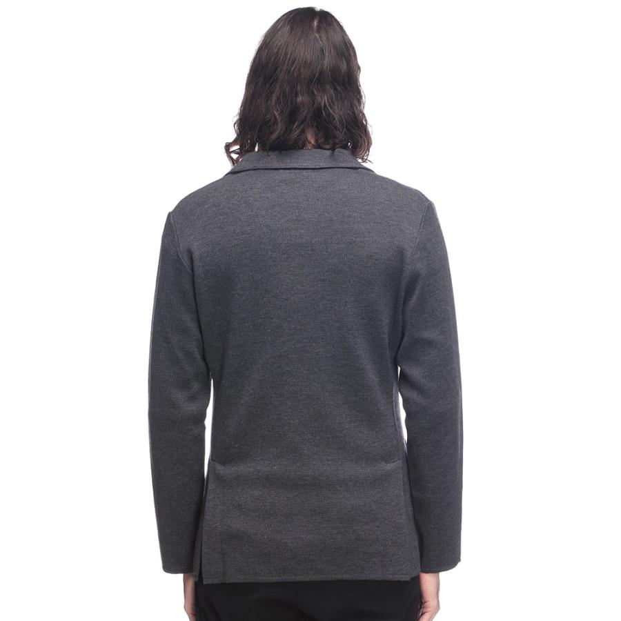 ラルディーニ メンズ LARDINI シングル2つ釦ニットジャケット  カジュアルジャケット LDLJM56CN65000の画像