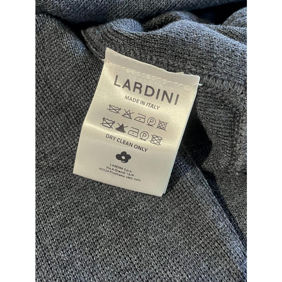 ラルディーニ メンズ LARDINI シングル2つ釦ニットジャケット  カジュアルジャケット LDLJM56CN65000の画像