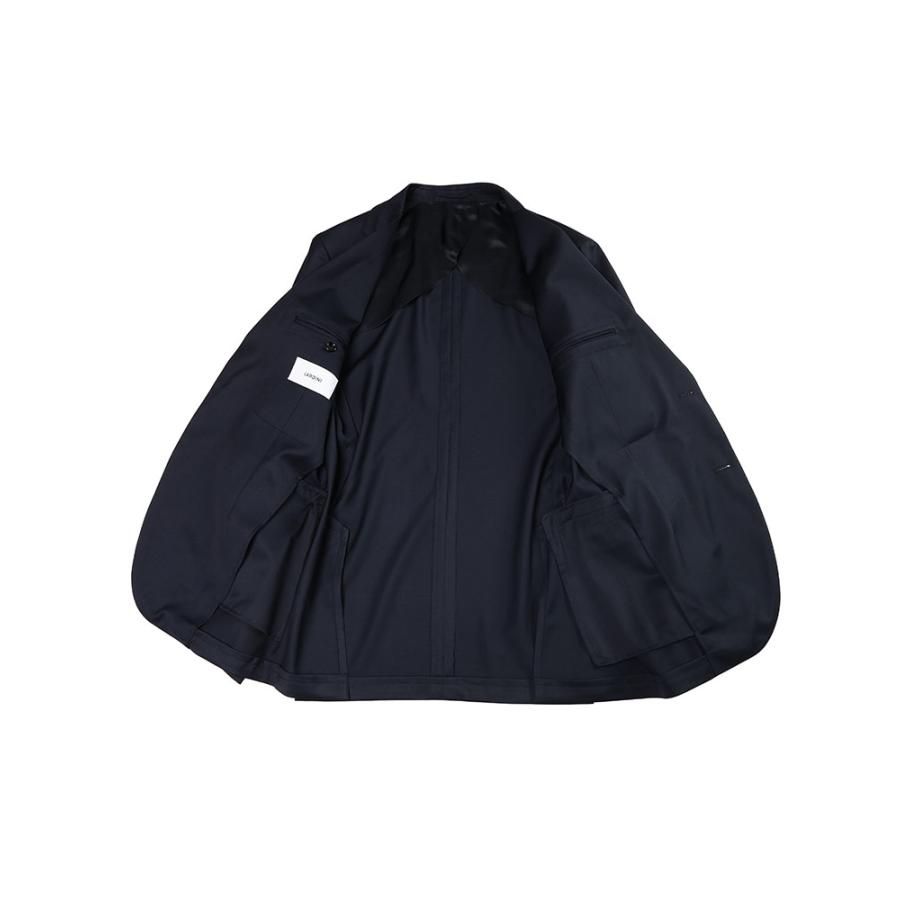 ラルディーニ スーツ LARDINI メンズ シングル 2つ釦スーツ 無地 ワンタック ビジネススーツ LD787CN64414の画像