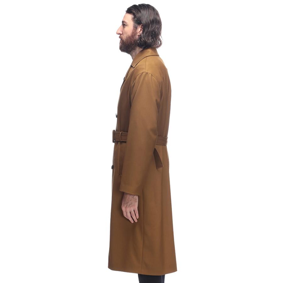 極美品　LARDINI ラルディーニ　トレンチコート　ベルト　ベージュ　46 LARDINI (ラルディーニ) ウールツイル トレンチコート LDADRIELIF65426