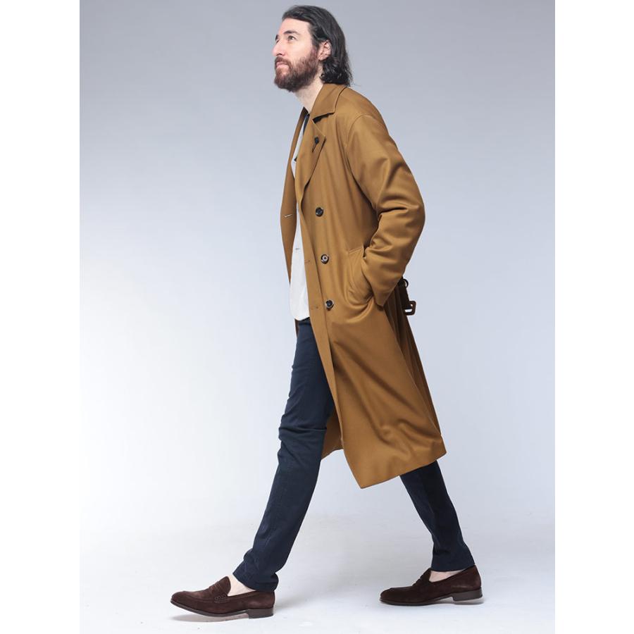 ラルディーニ メンズ LARDINI ウールツイル トレンチコート LDADRIELIF65426の画像