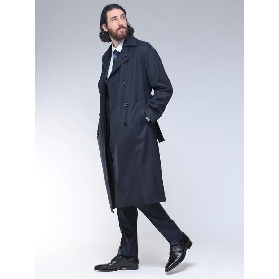 ラルディーニ メンズ LARDINI ウールツイル トレンチコート LDADRIELIF65426の画像