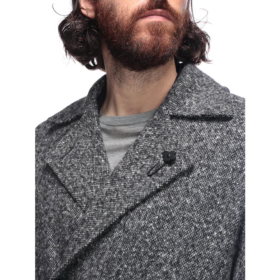 LARDINI（ラルディーニ） メンズ ホームスパン トレンチコート