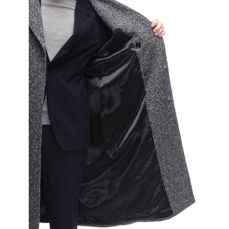 LARDINI（ラルディーニ） メンズ ホームスパン トレンチコート