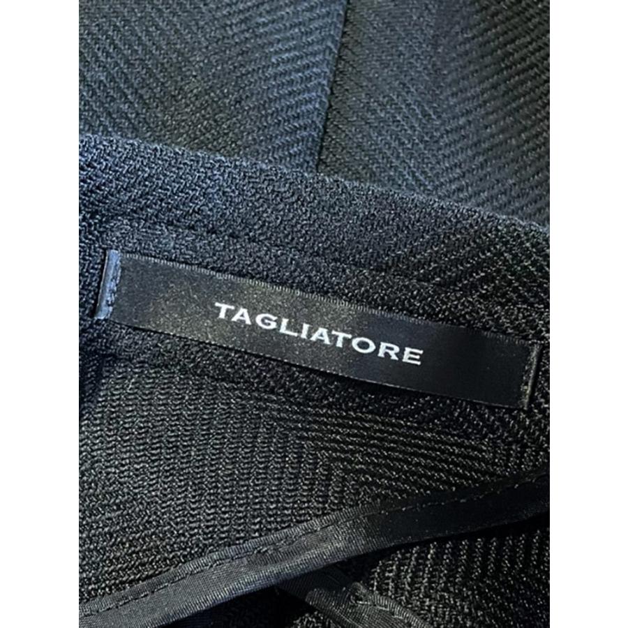 タリアトーレ メンズ TAGLIATORE カジュアルジャケット シングル ヘリンボンジャージ ジャケット TGSMC22K060105の画像