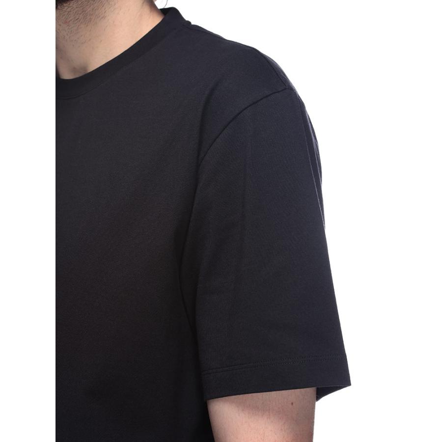 Y-3 ワイスリー メンズ バックロゴプリント クルーネック 半袖 Tシャツ