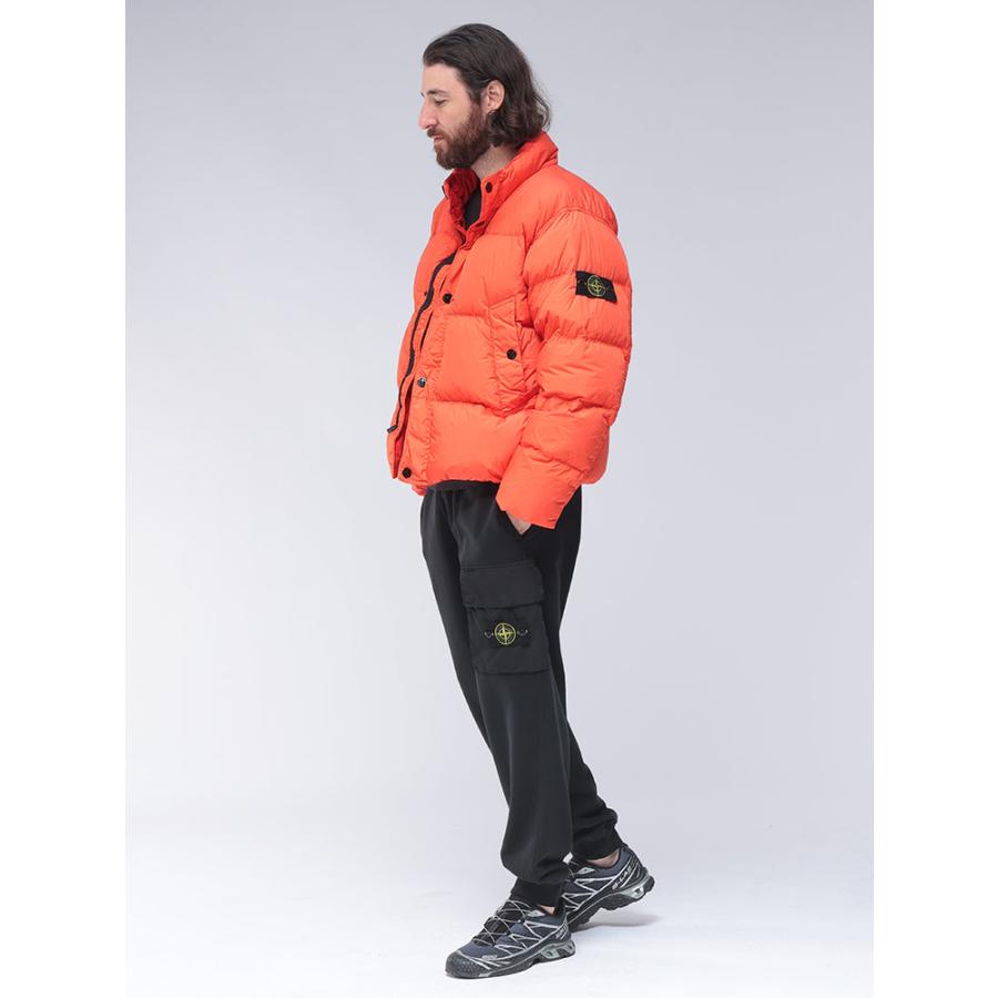 ストーンアイランド STONE ISLAND スタンド フルジップ ダウンジャケット CRINKLE REPS SI4100010S0A23 メンズの画像