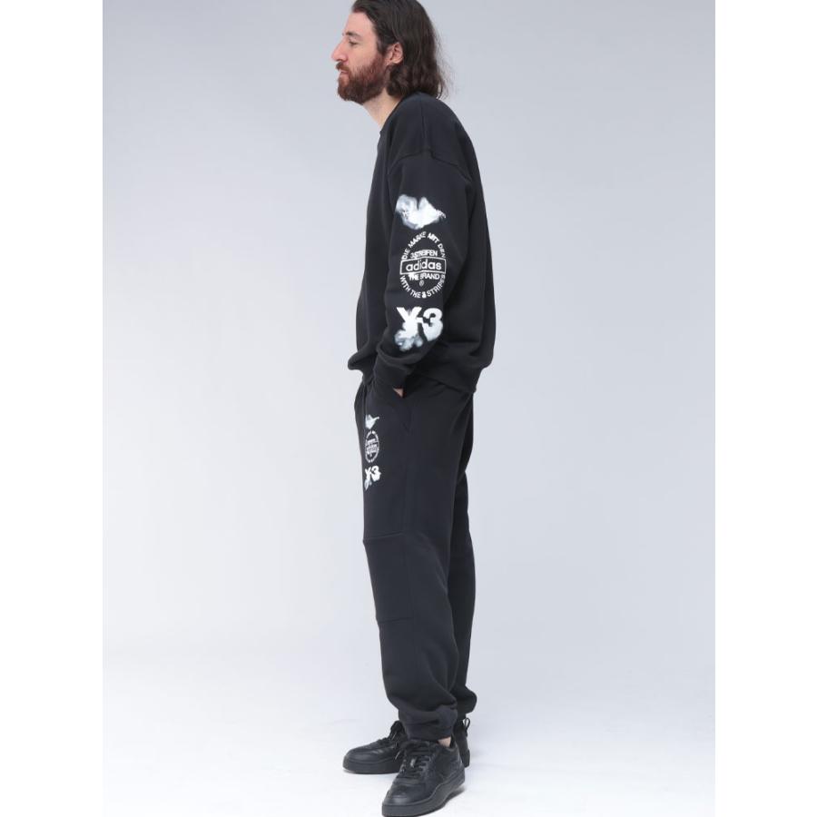 Y-3 ワイスリー トラックパンツ メンズ ロゴプリント スウェット