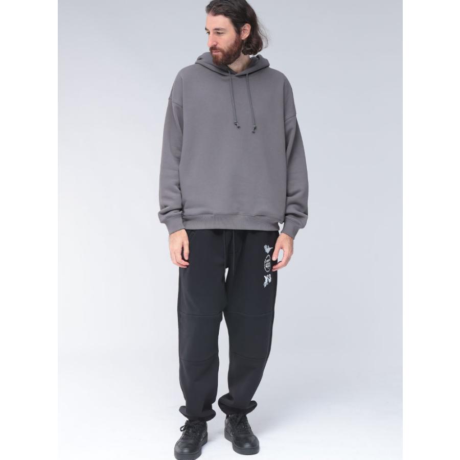 Y-3 ダークグレー サルエルパンツ スウェット素材 サルエルパンツ サルエル メンズ スウェットパンツ スウェット