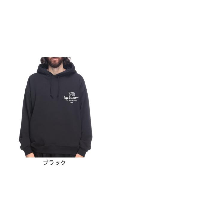 Y-3 ワイスリー メンズ 胸ロゴ プルオーバー パーカー GRAPHIC
