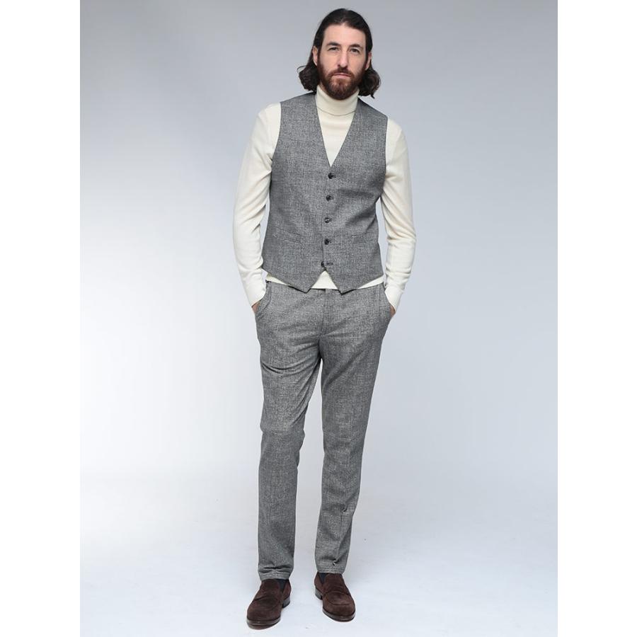 CIRCOLO 1901（チルコロ 1901） ジレ メンズ ホームスパン シングル