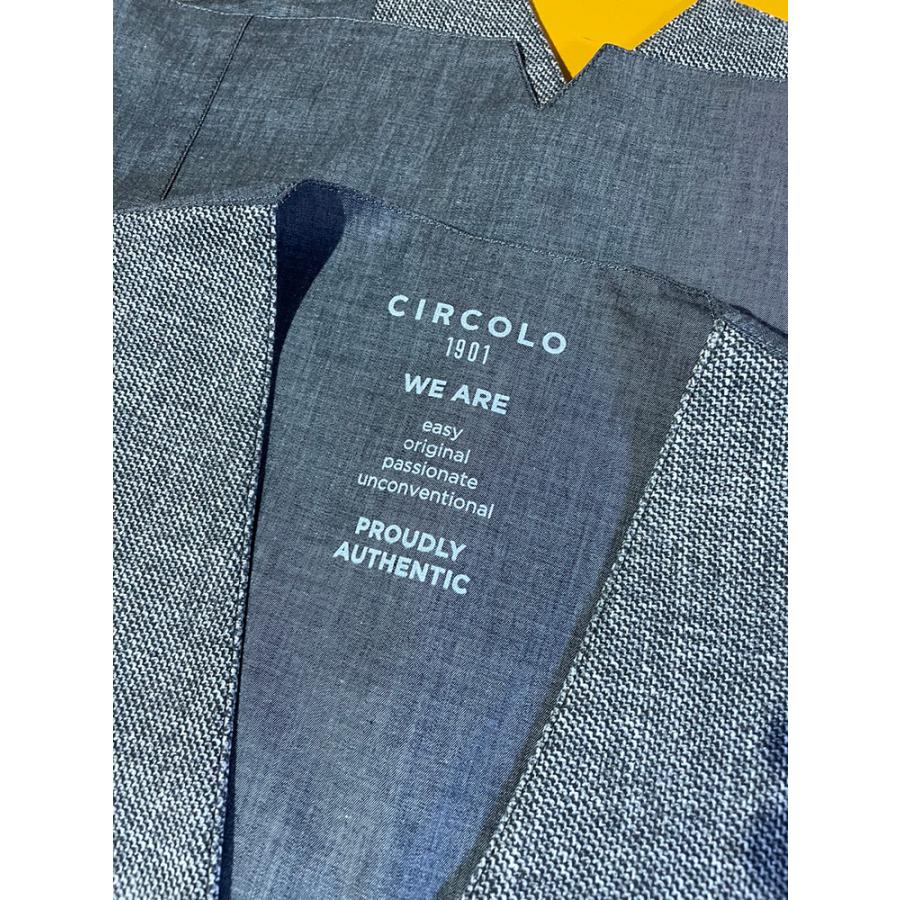 CIRCOLO 1901（チルコロ 1901） ジレ メンズ ホームスパン シングル