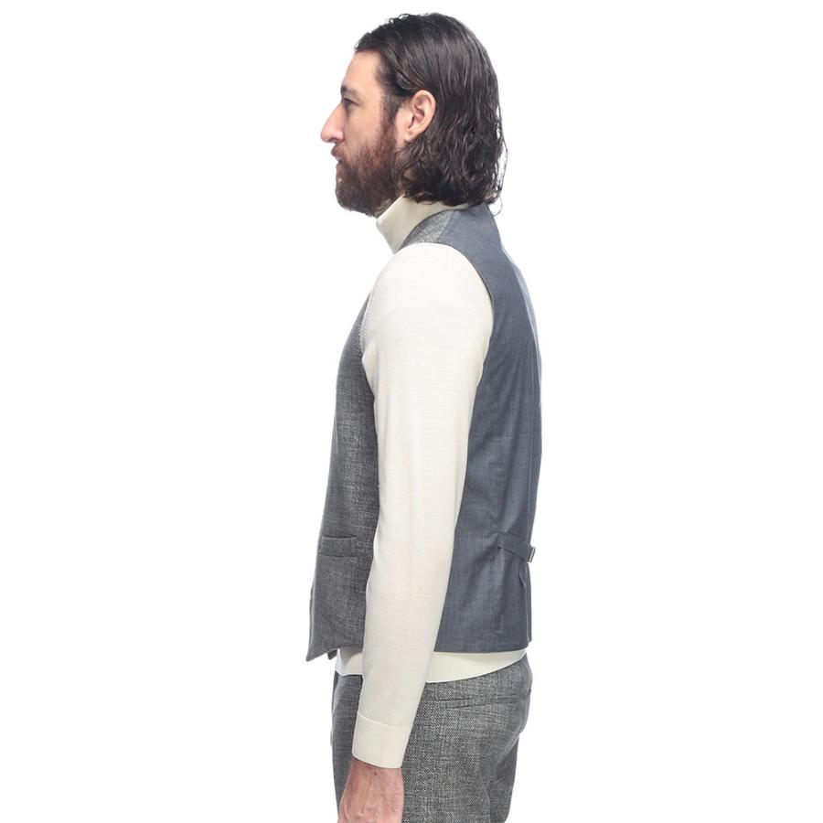 CIRCOLO 1901（チルコロ 1901） ジレ メンズ ホームスパン シングル