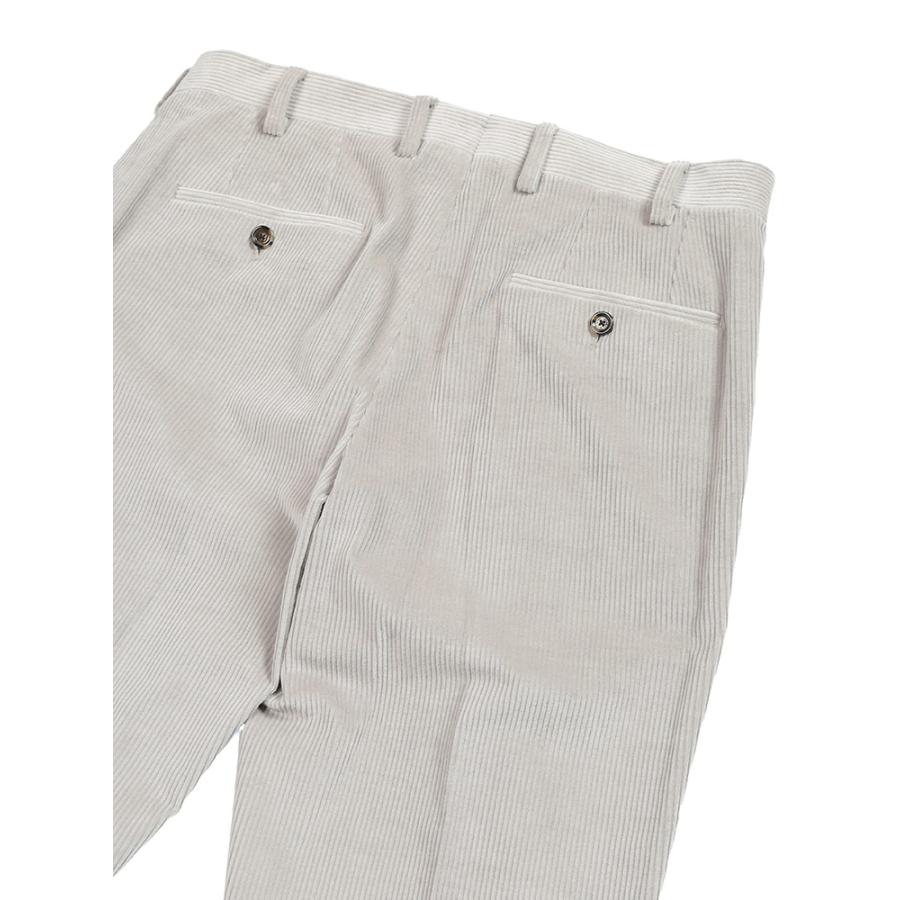 LARDINI（ラルディーニ） メンズ コーデュロイ ワンタック パンツ 