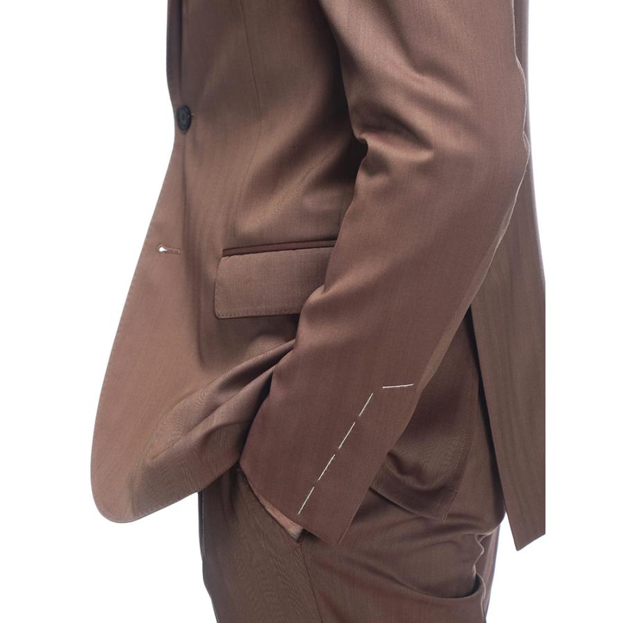 ラルディーニ スーツ LARDINI メンズ シングル ノータック ビジネススーツ SOLARO LD787IF65432の画像