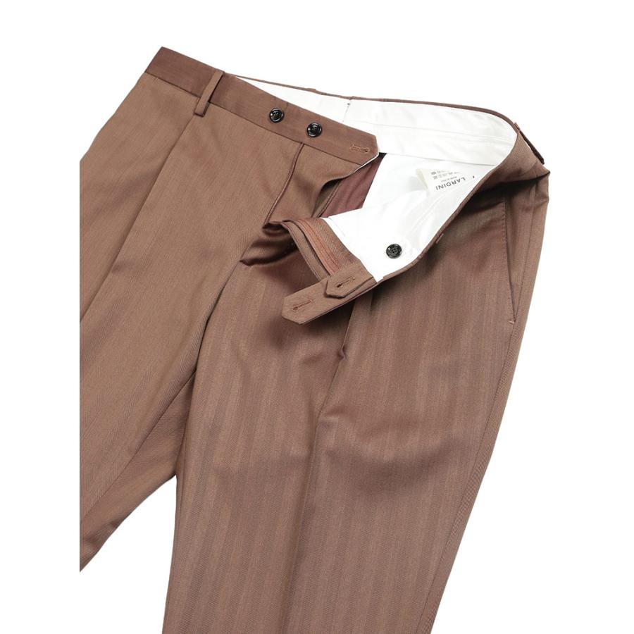 ラルディーニ スーツ LARDINI メンズ シングル ノータック ビジネススーツ SOLARO LD787IF65432の画像