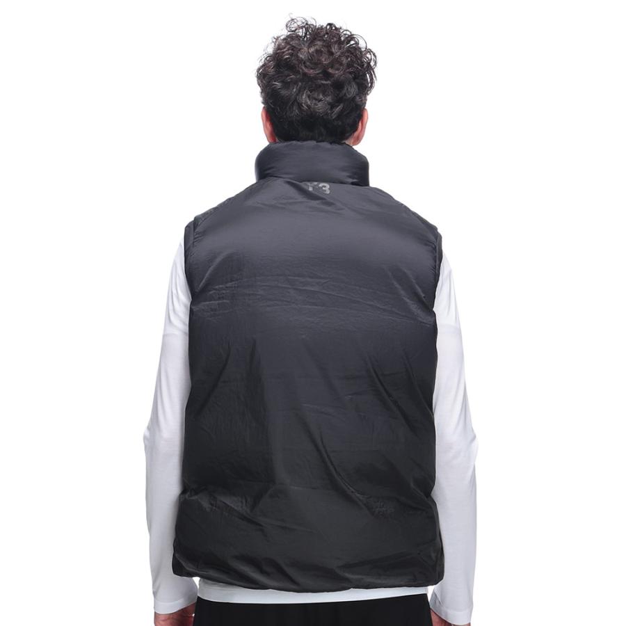 ワイスリー ダウンベスト アウター Y-3 スタンド フルジップ ダウンベスト Y3JX7281 メンズの画像