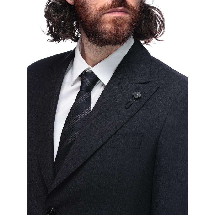 LARDINI（ラルディーニ） スーツ メンズ ヘリンボーンピーク シングル