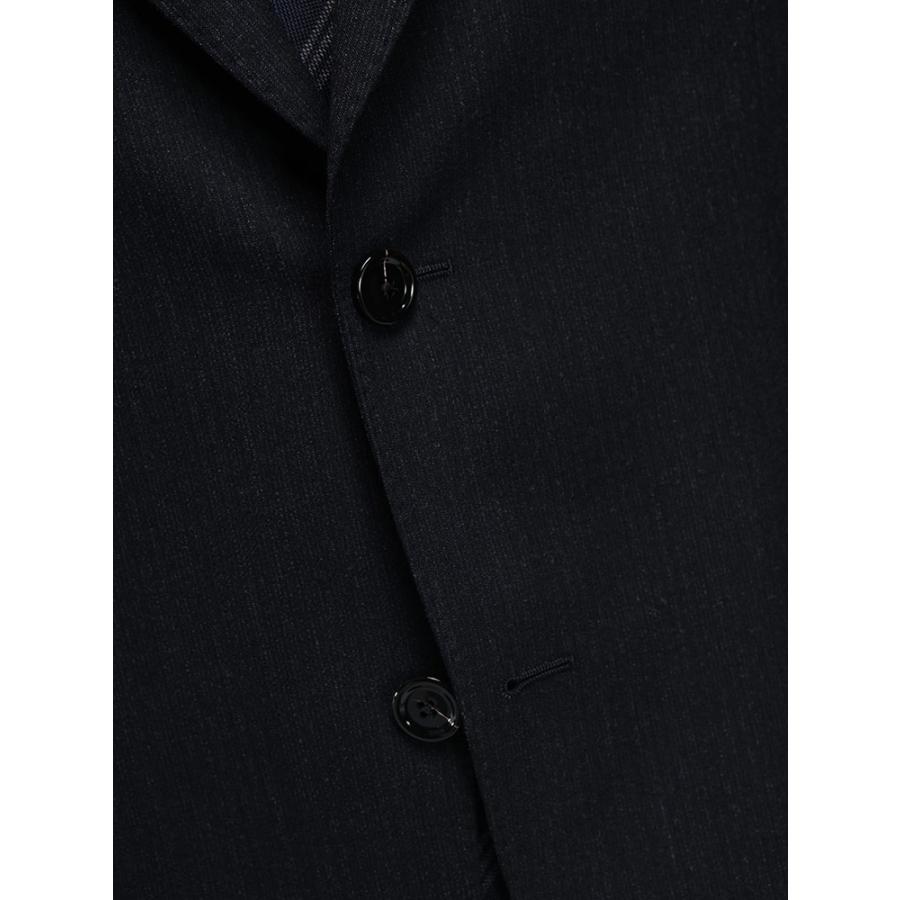 ラルディーニ スーツ LARDINI メンズ ヘリンボーンピーク シングル 2ツ釦 ワンタック ビジネススーツ LD400IF65423の画像